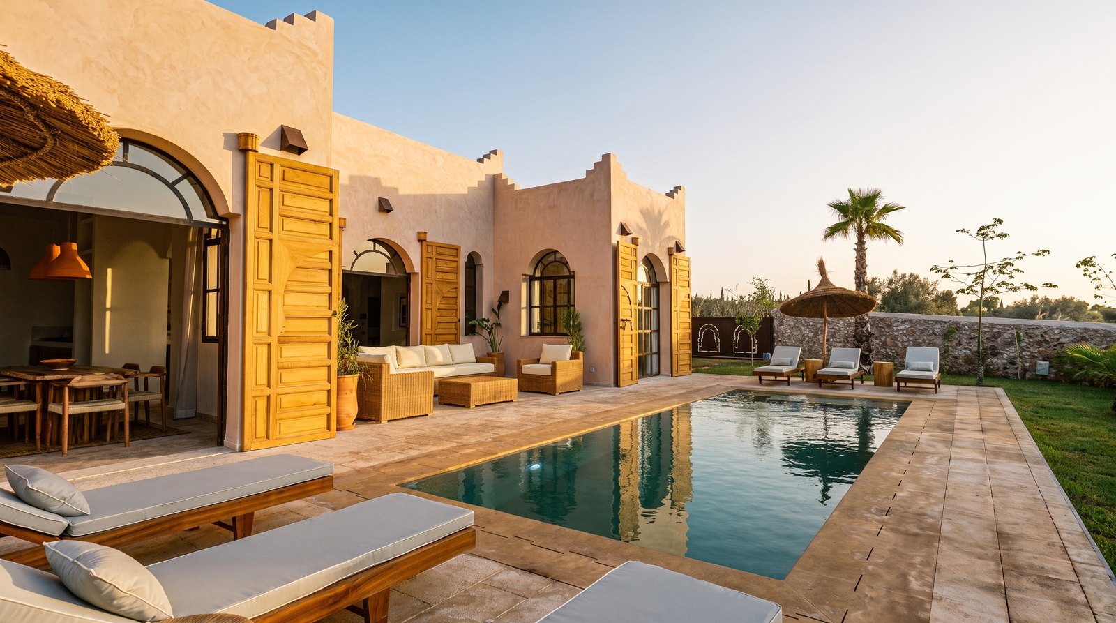 Les villas des Portes de la Forêt, près d'Essaouira